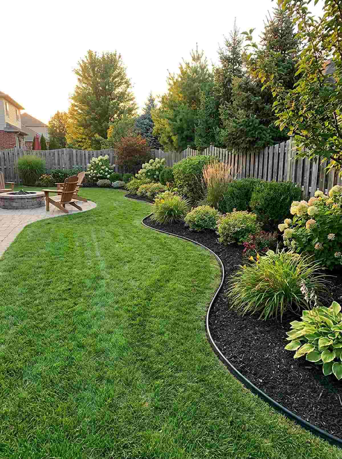 border garden perimeter design