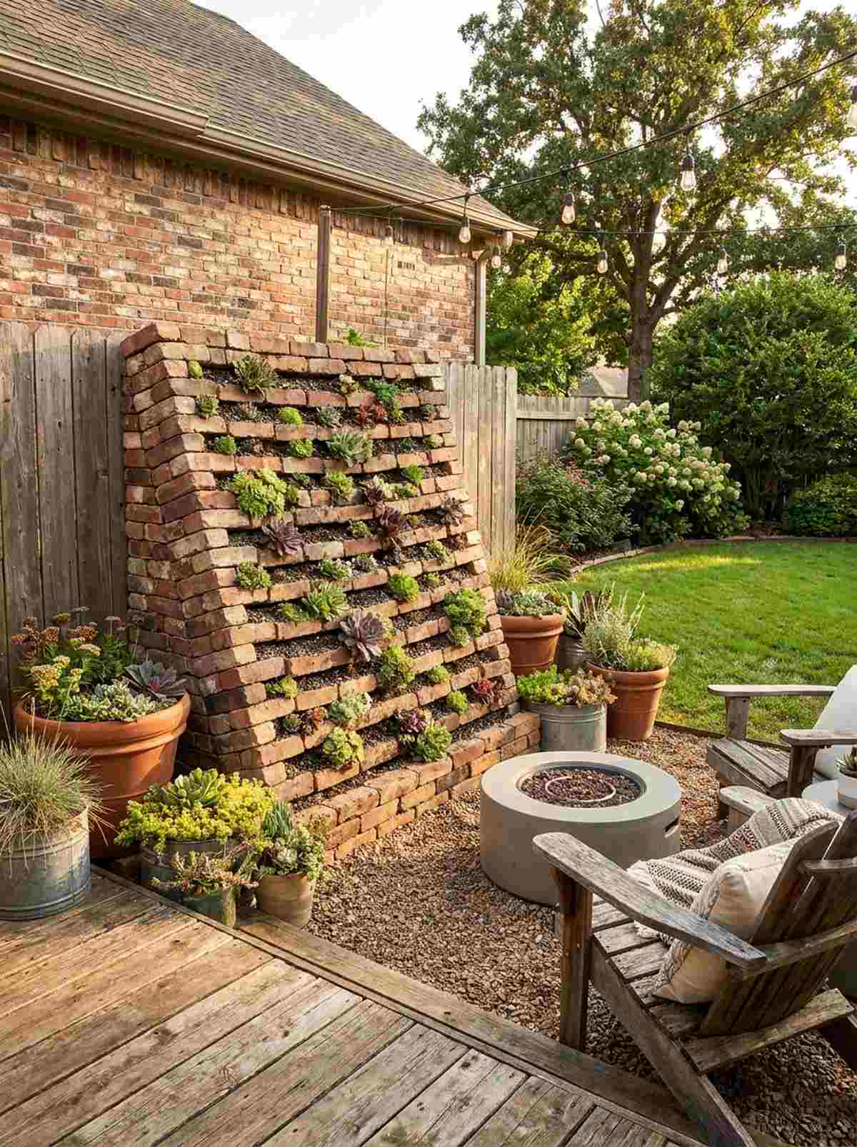 brick crevice garden