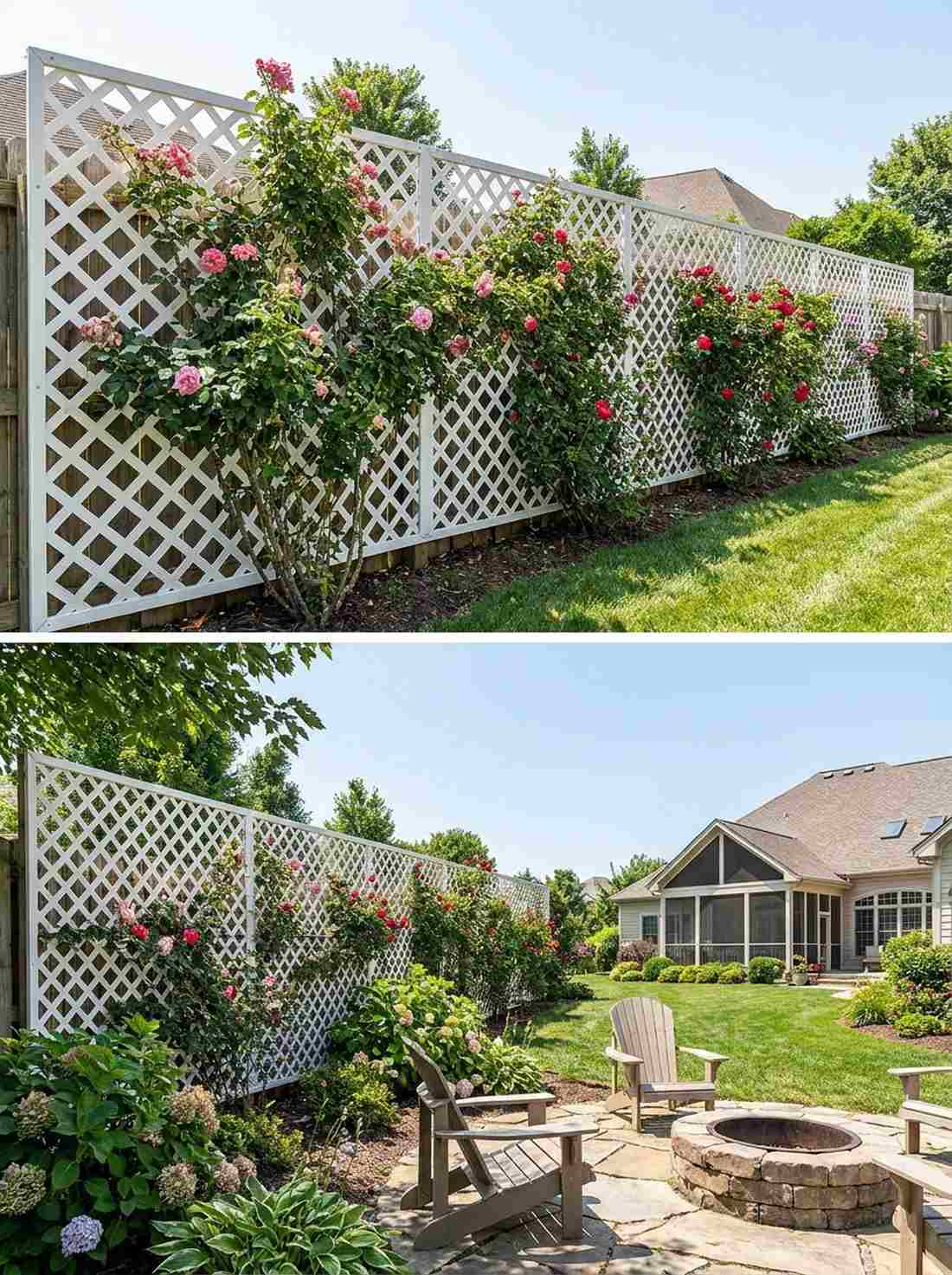 diamond lattice panel