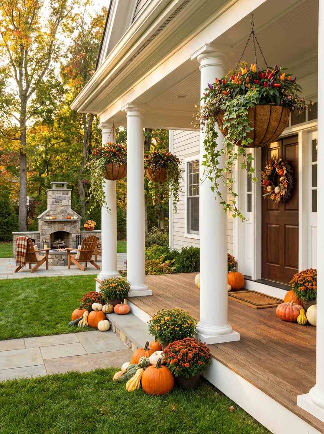 hanging basket coordination