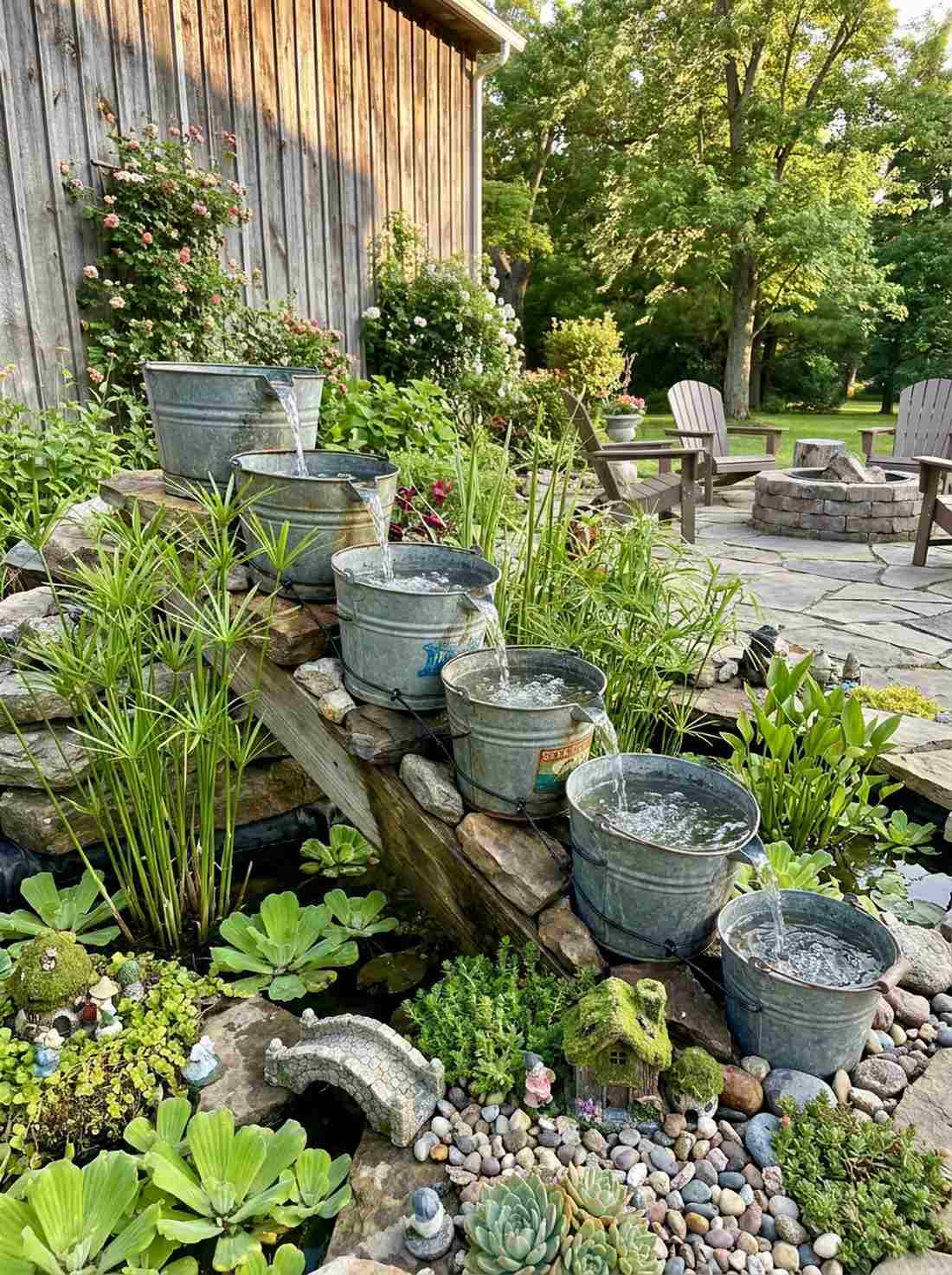 minnow bucket cascade