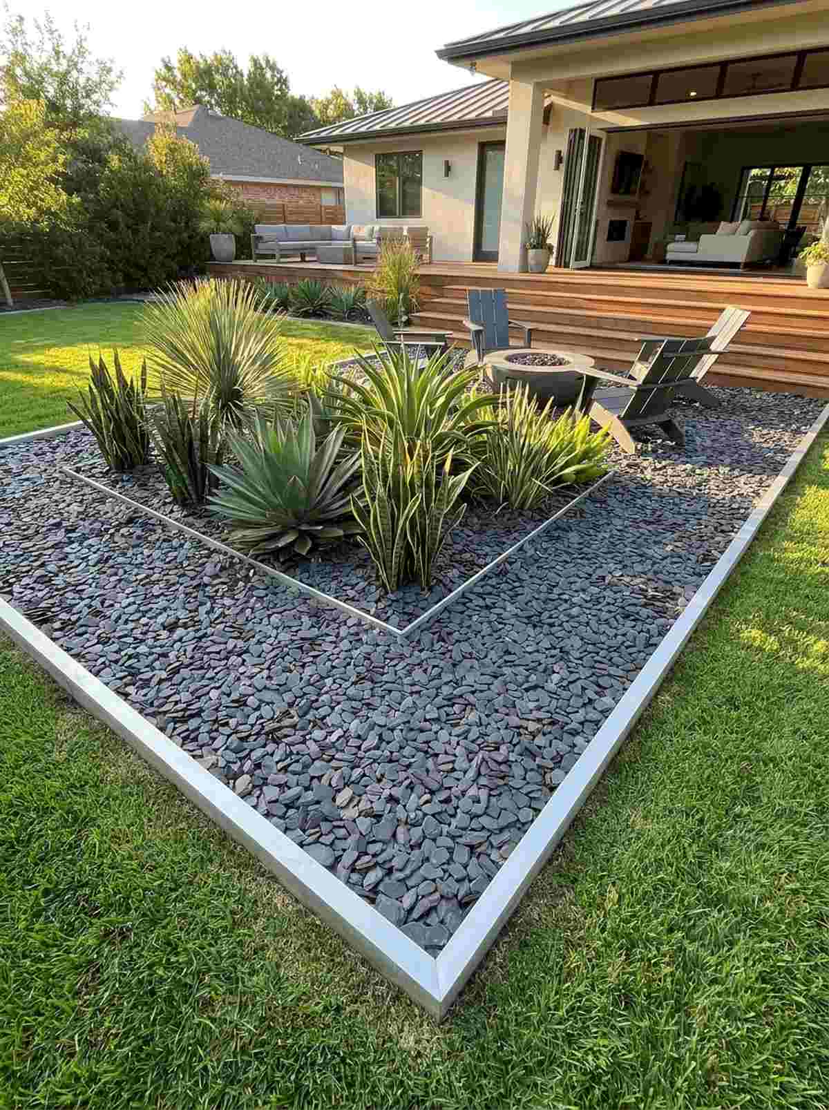 monochrome slate chip carpet