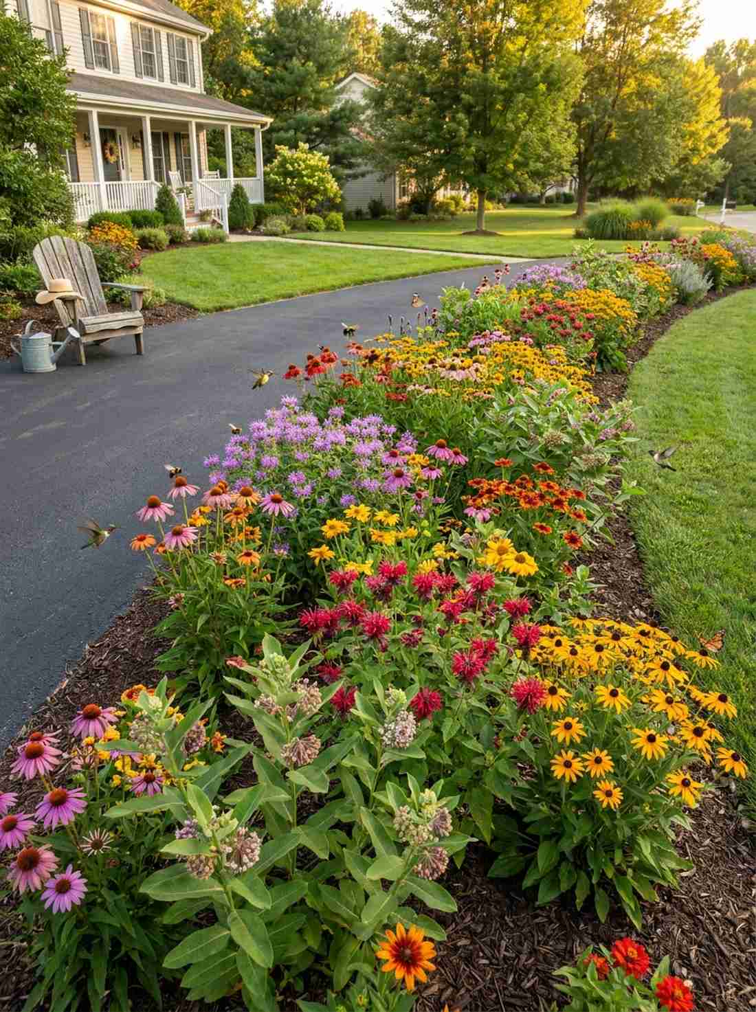 native pollinator corridor
