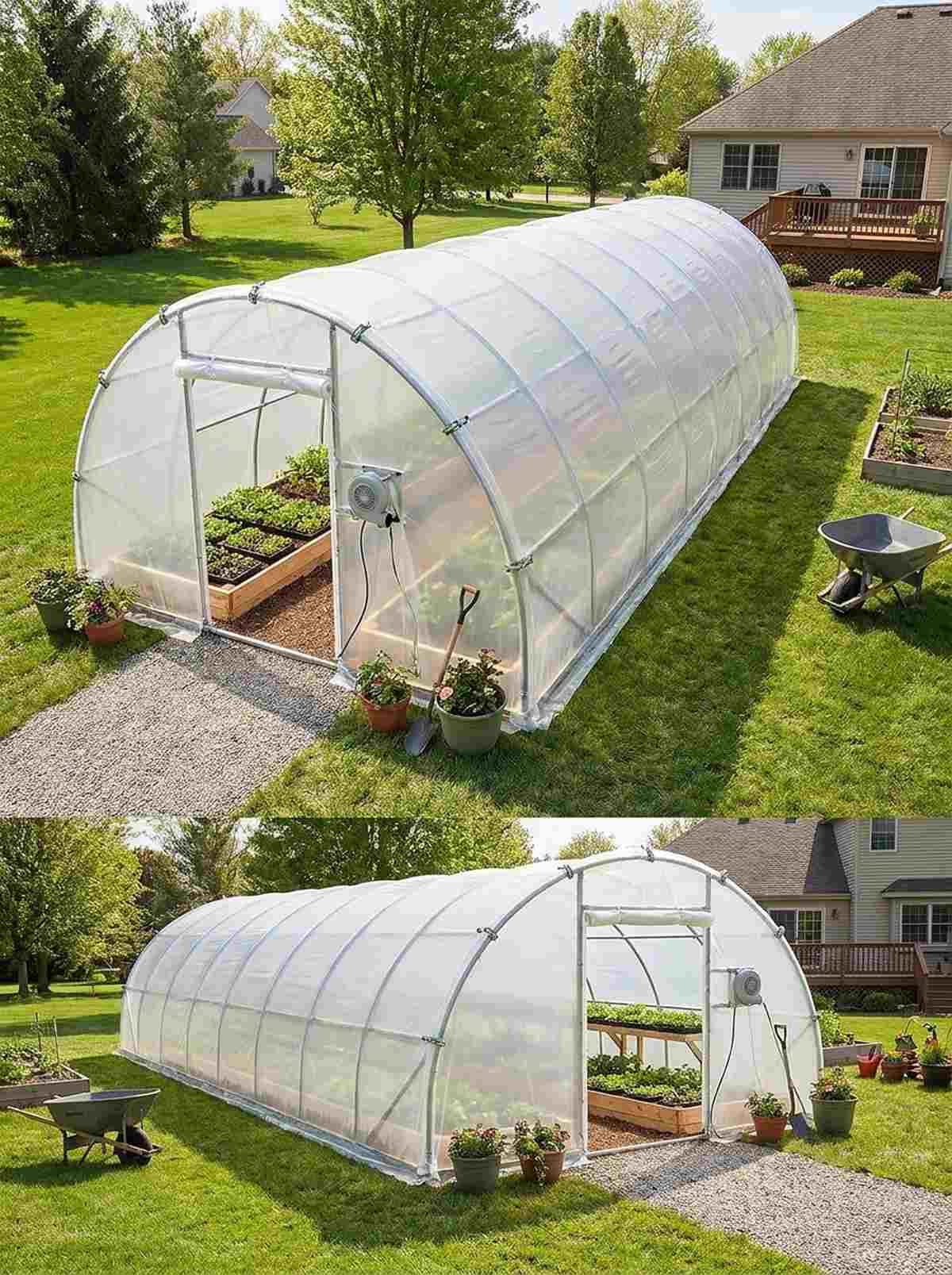 polyethylene film greenhouse