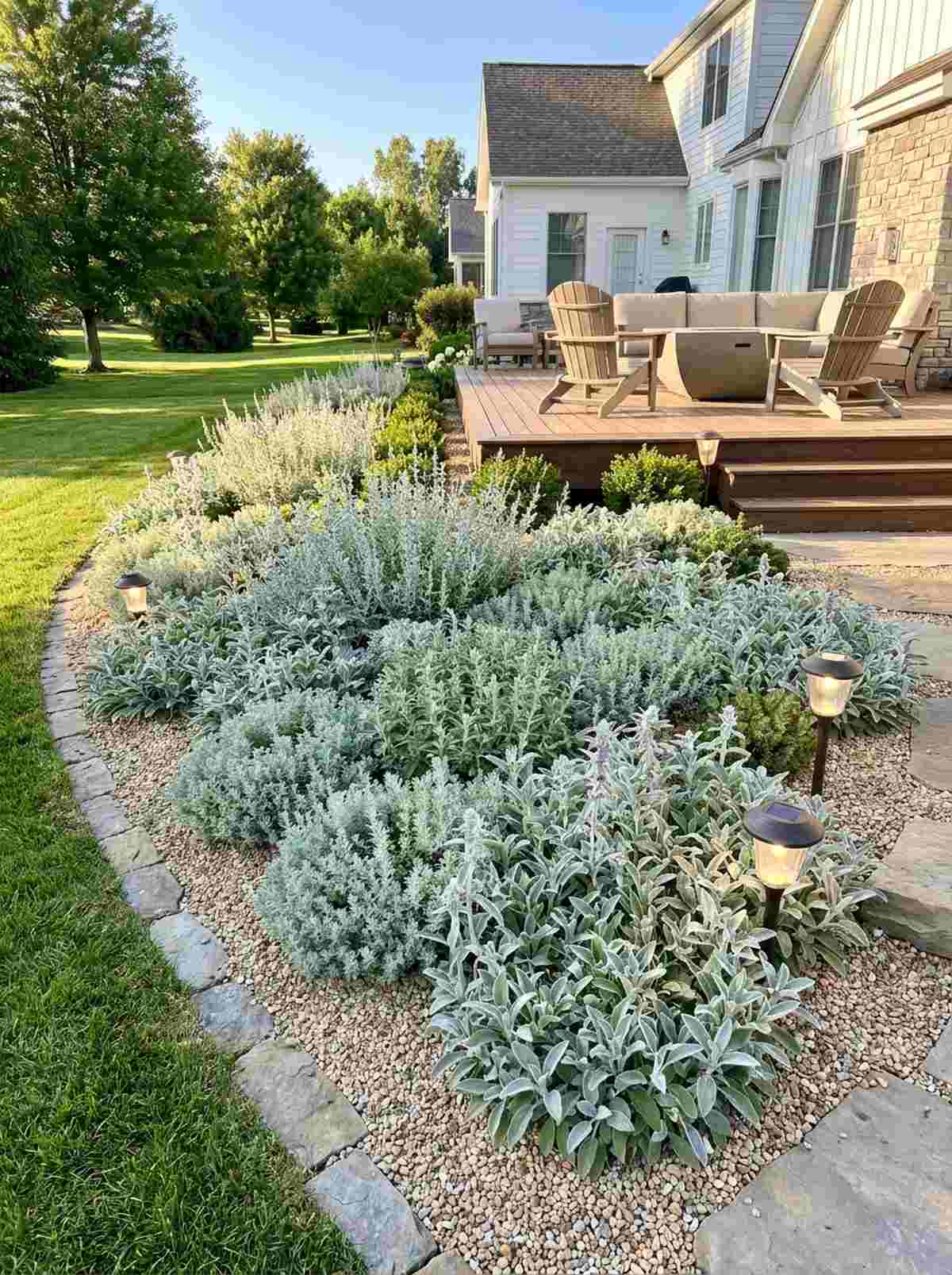 silver foliage tapestry