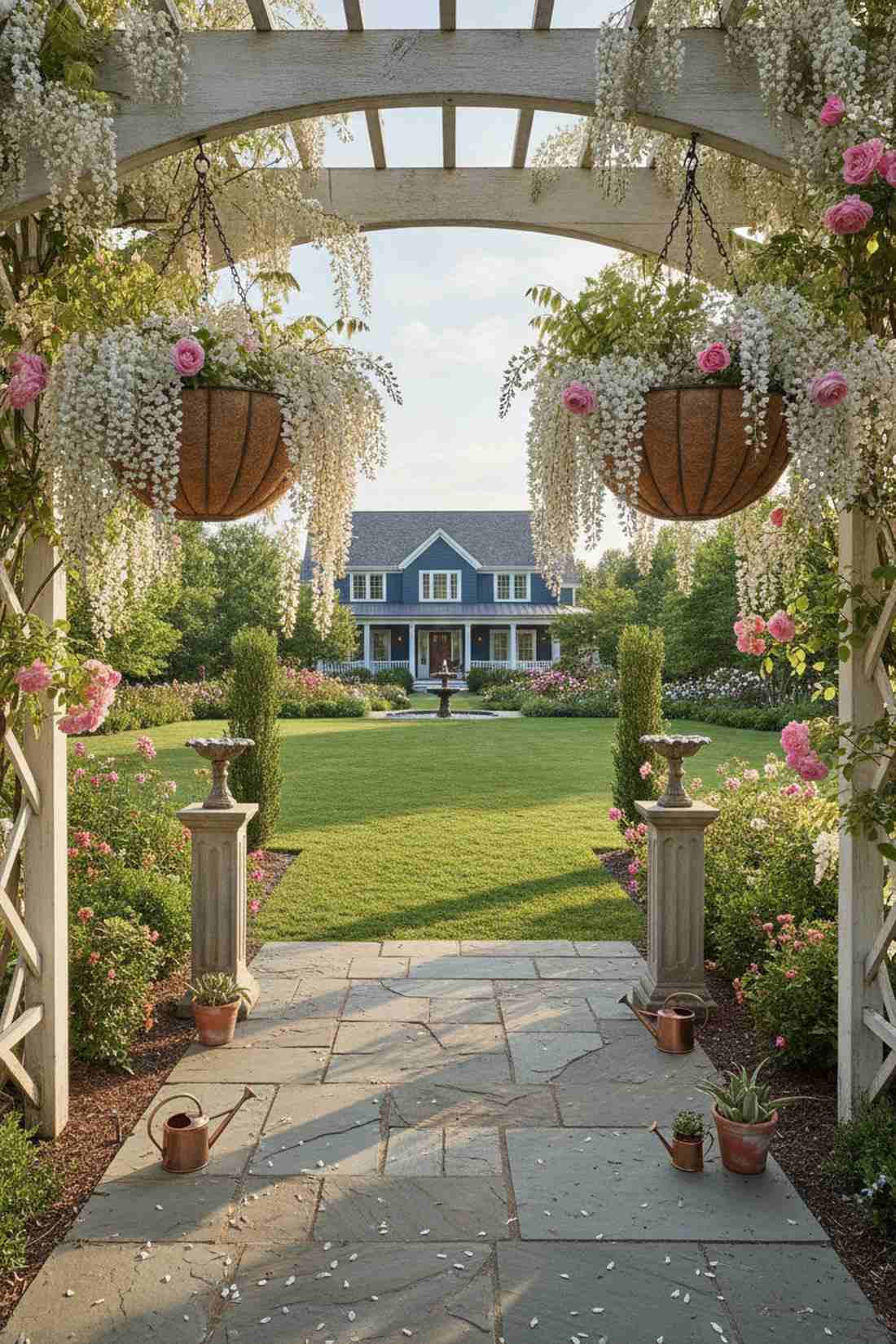 arbor entrance framing