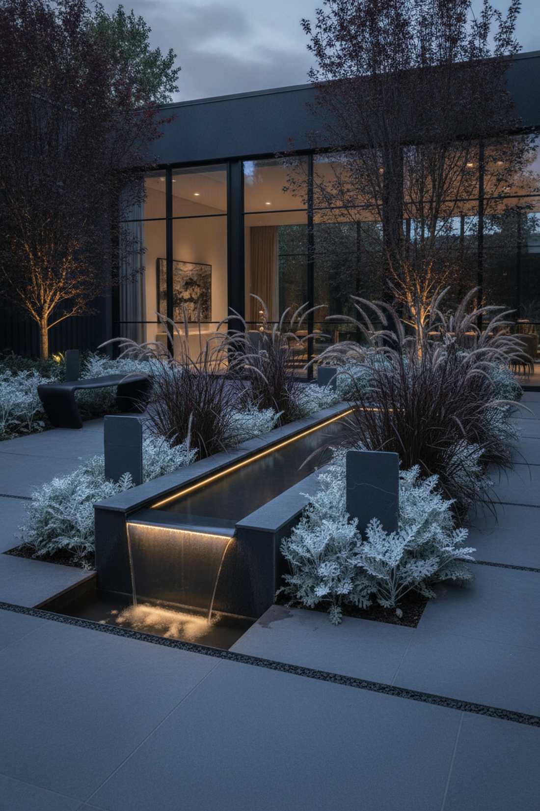 burgundy silver sophistication