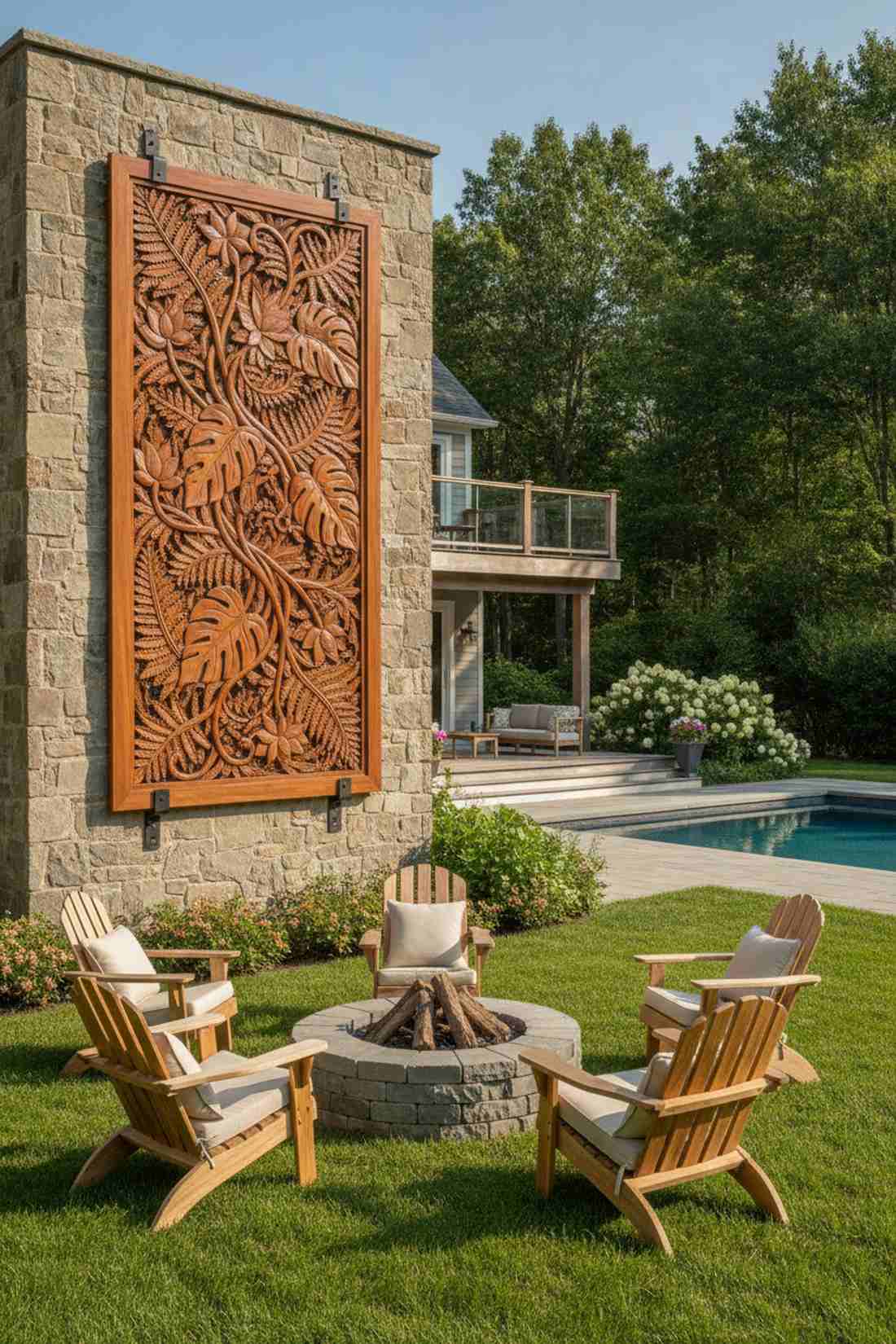 carved wood panels