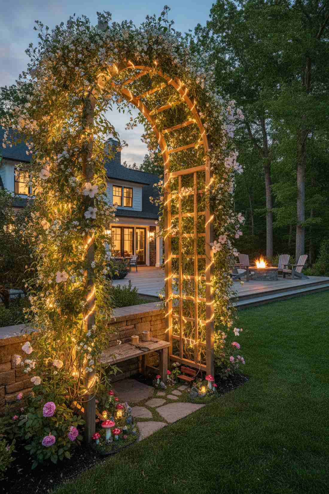 climbing plant integration