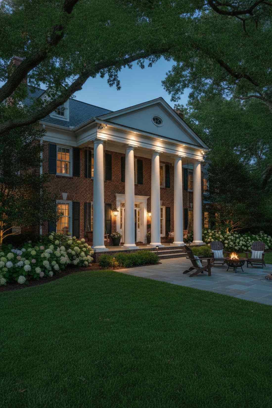 column uplighting systems