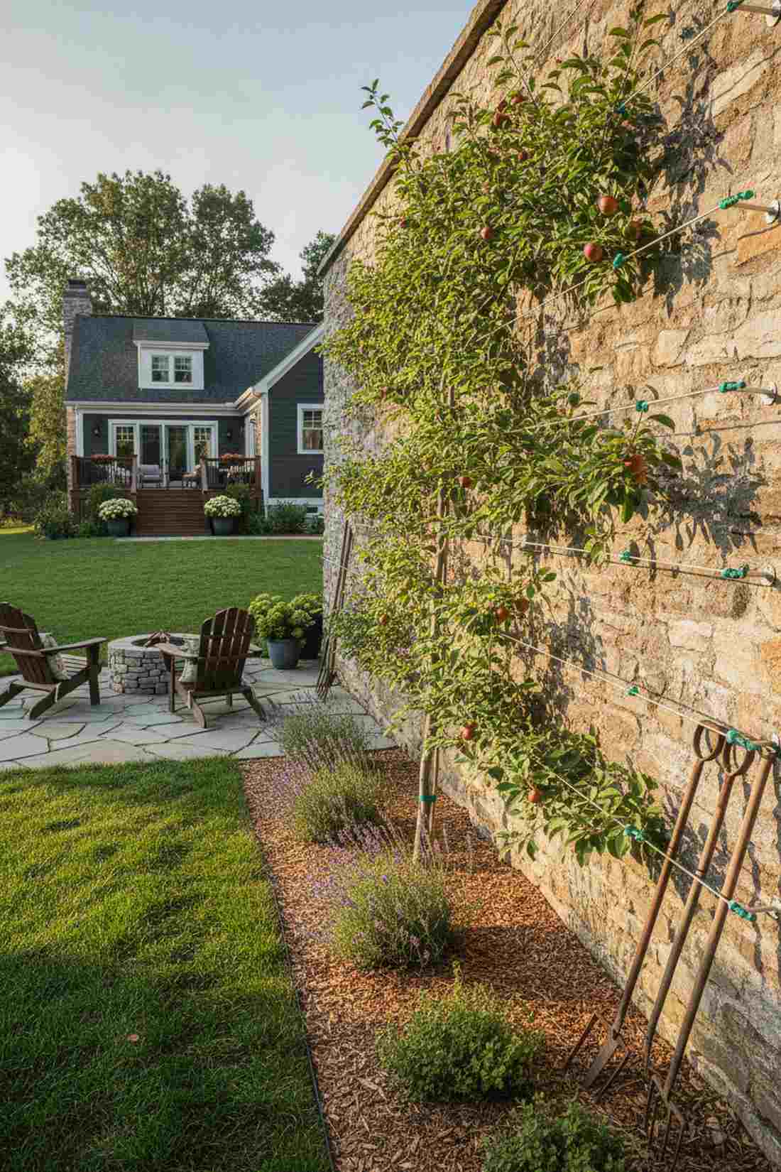 espalier fruit tree training