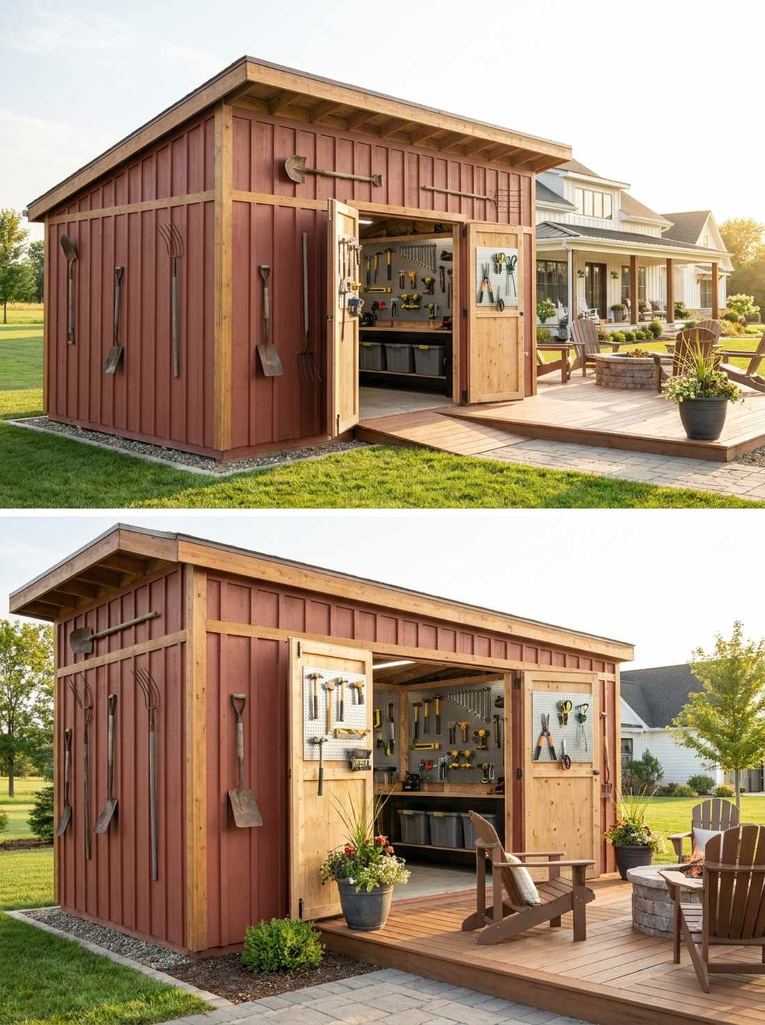 farmhouse tool station