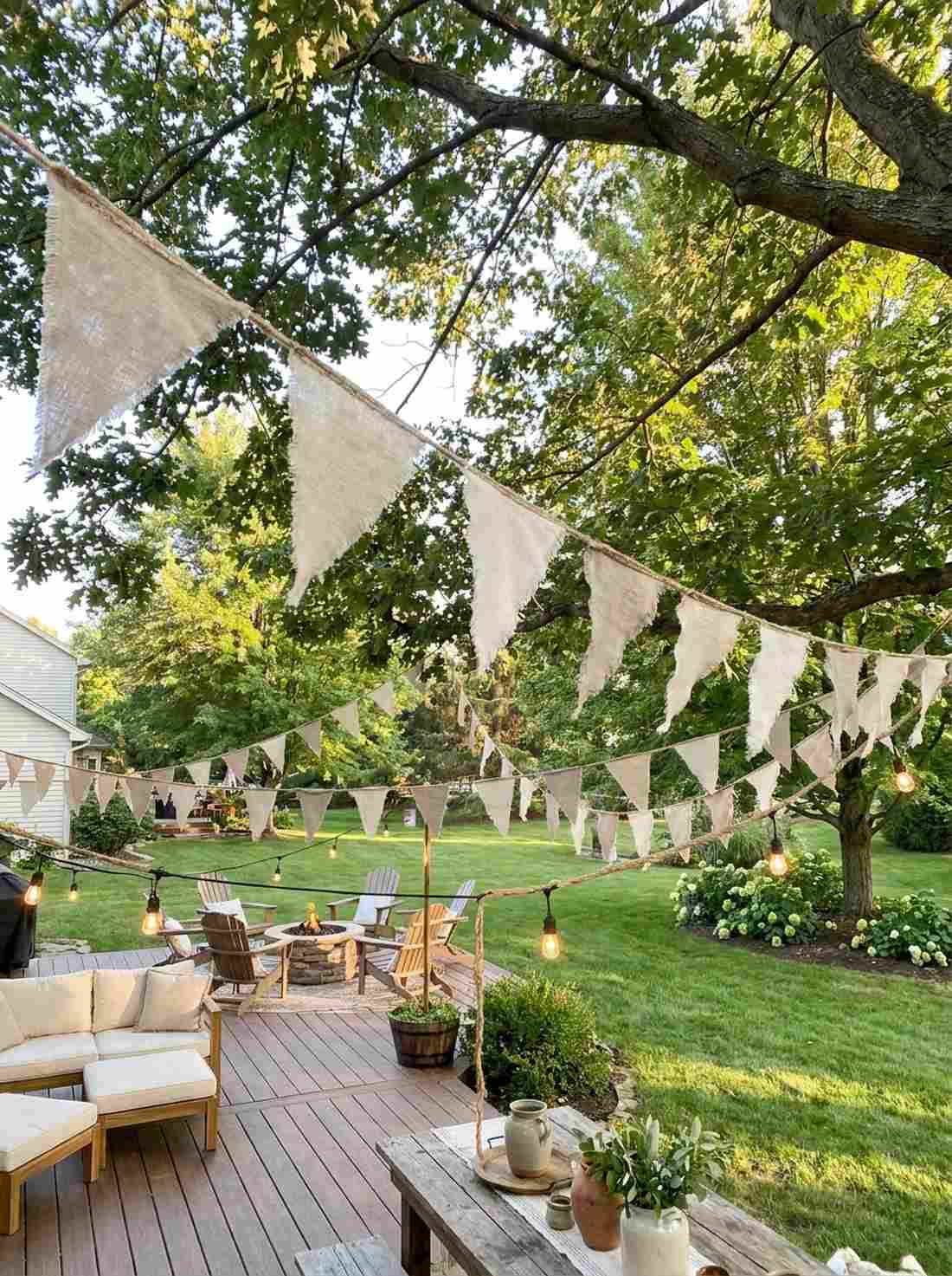 fringe textile banners