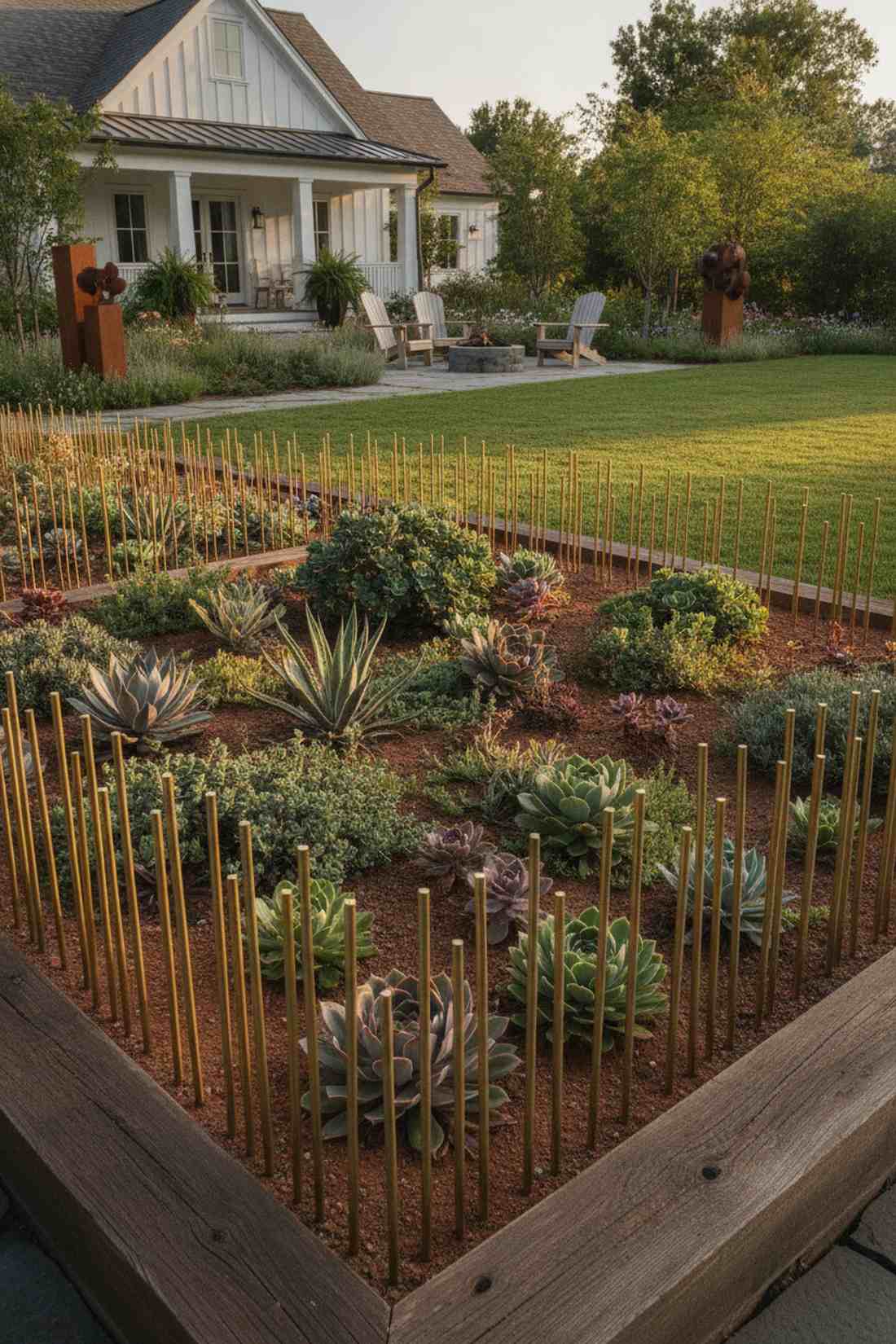 metal rod fencing