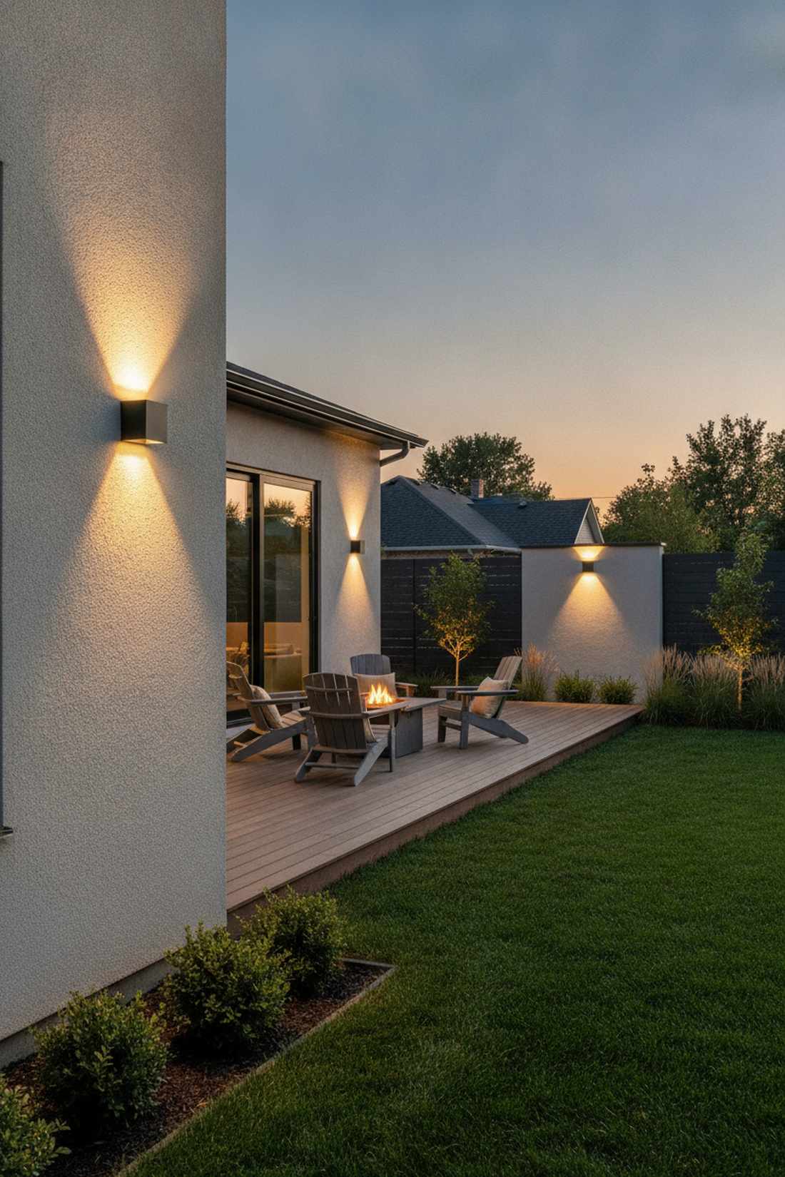 minimalist cube wall lights
