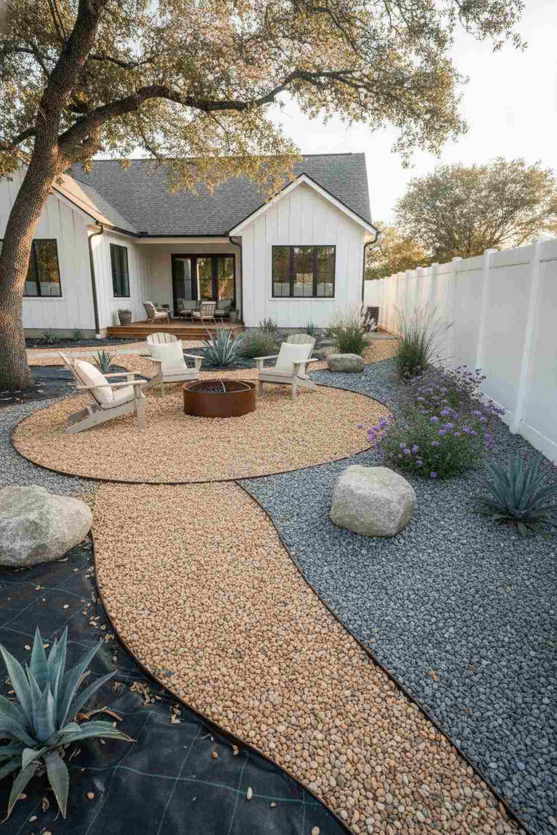 mixed gravel zones