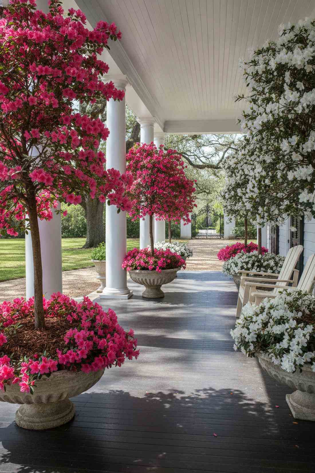 reblooming azaleas
