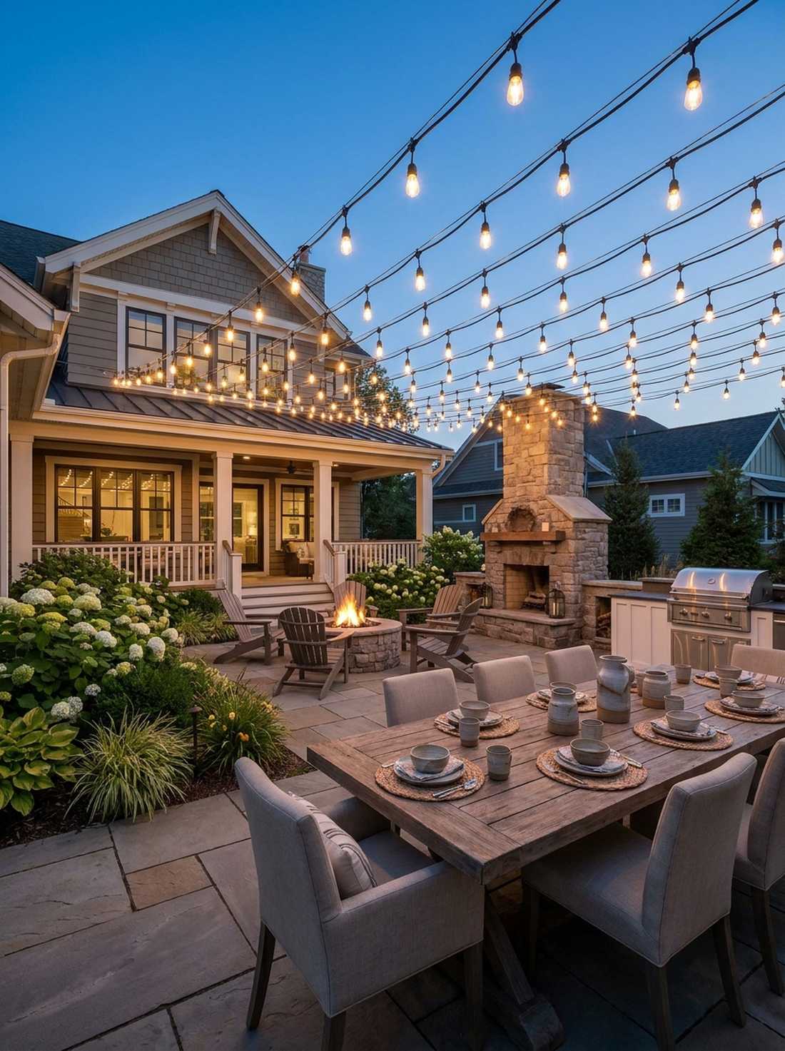 string light canopy