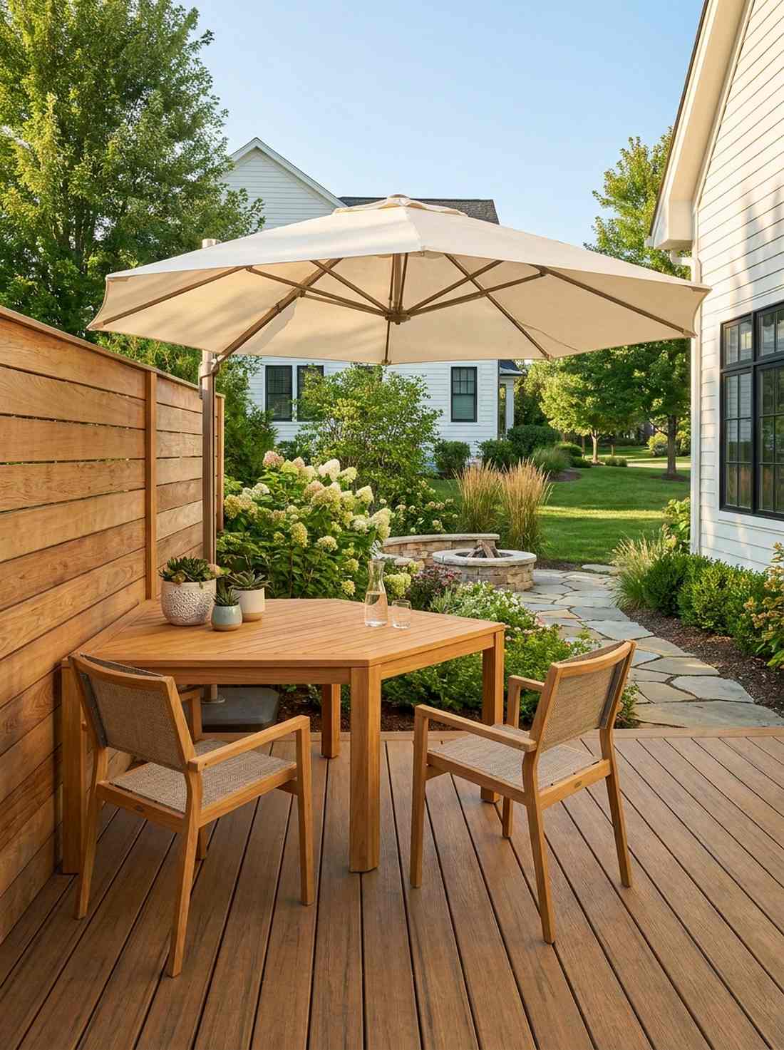 triangular corner table