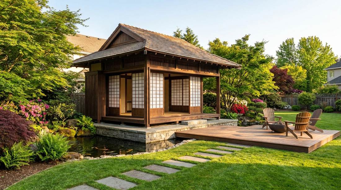 105 japanese garden tea house vertical