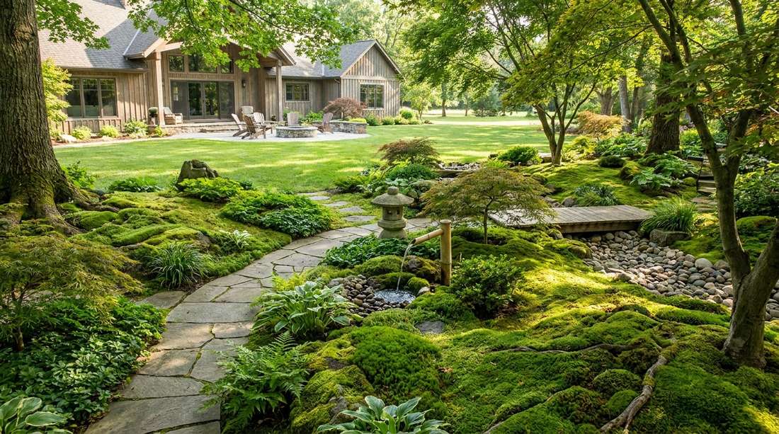 108 japanese garden moss vertical