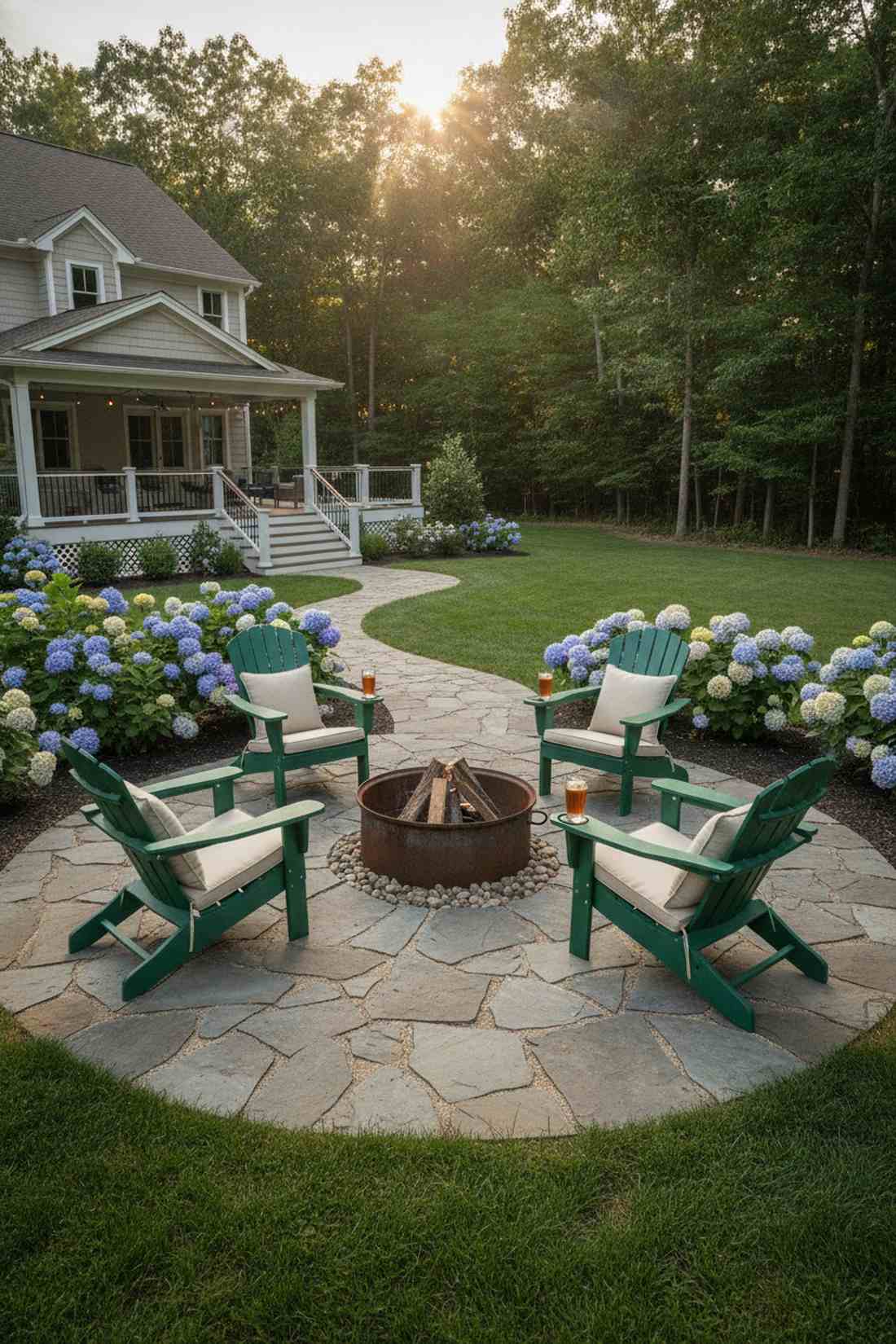 adirondack chair circle
