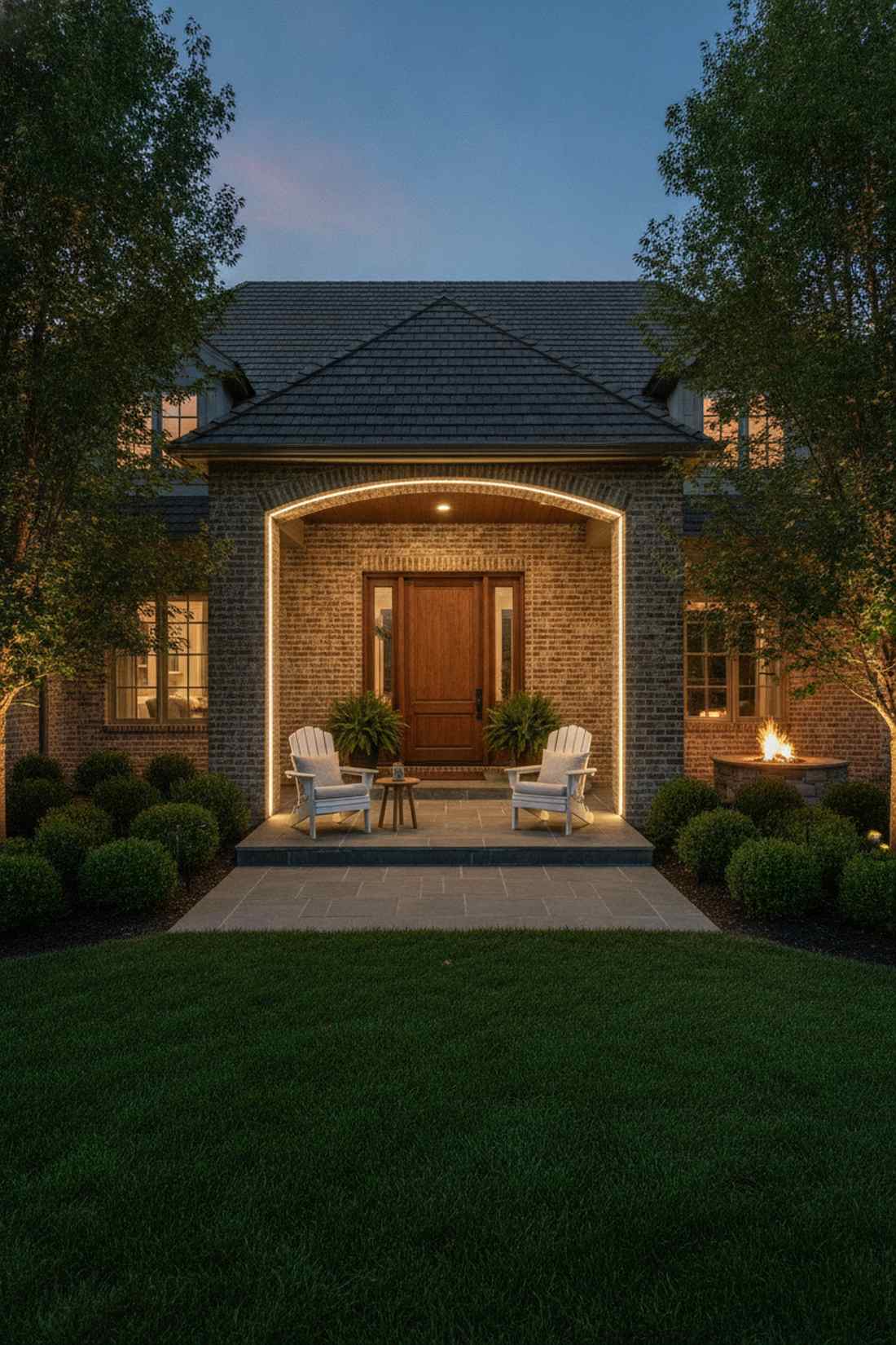 architectural feature highlighting