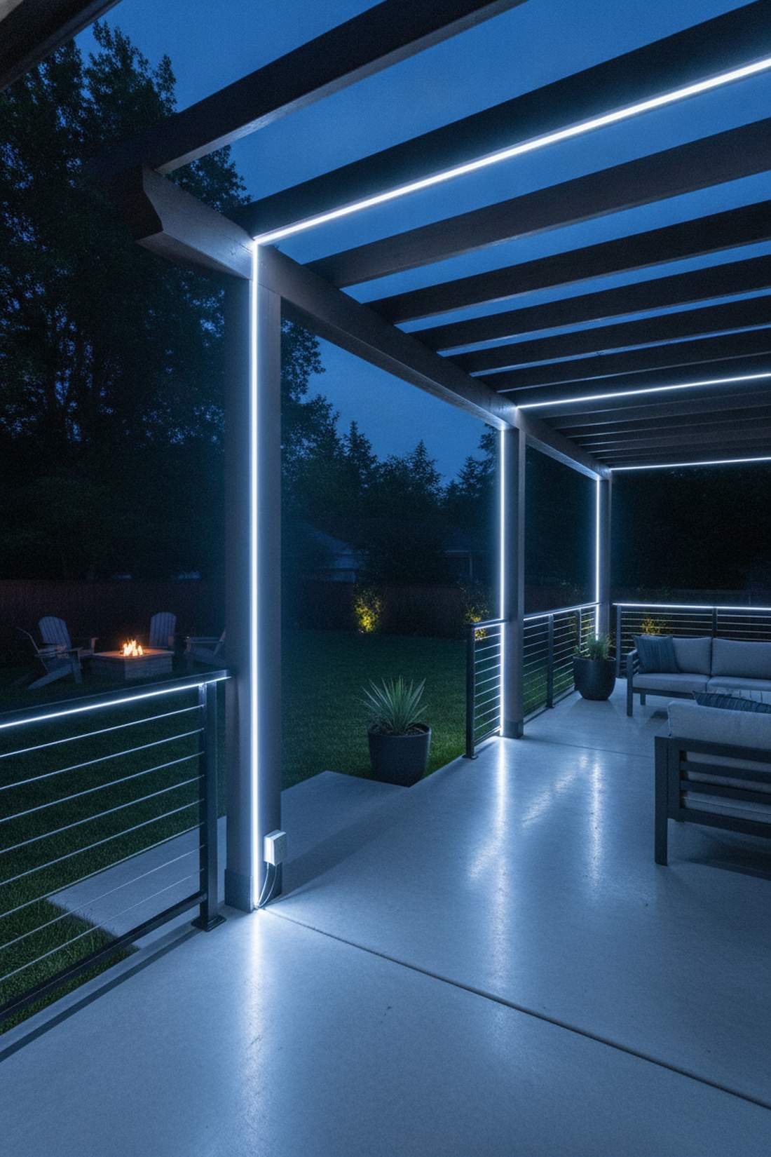 architectural lighting sculpture