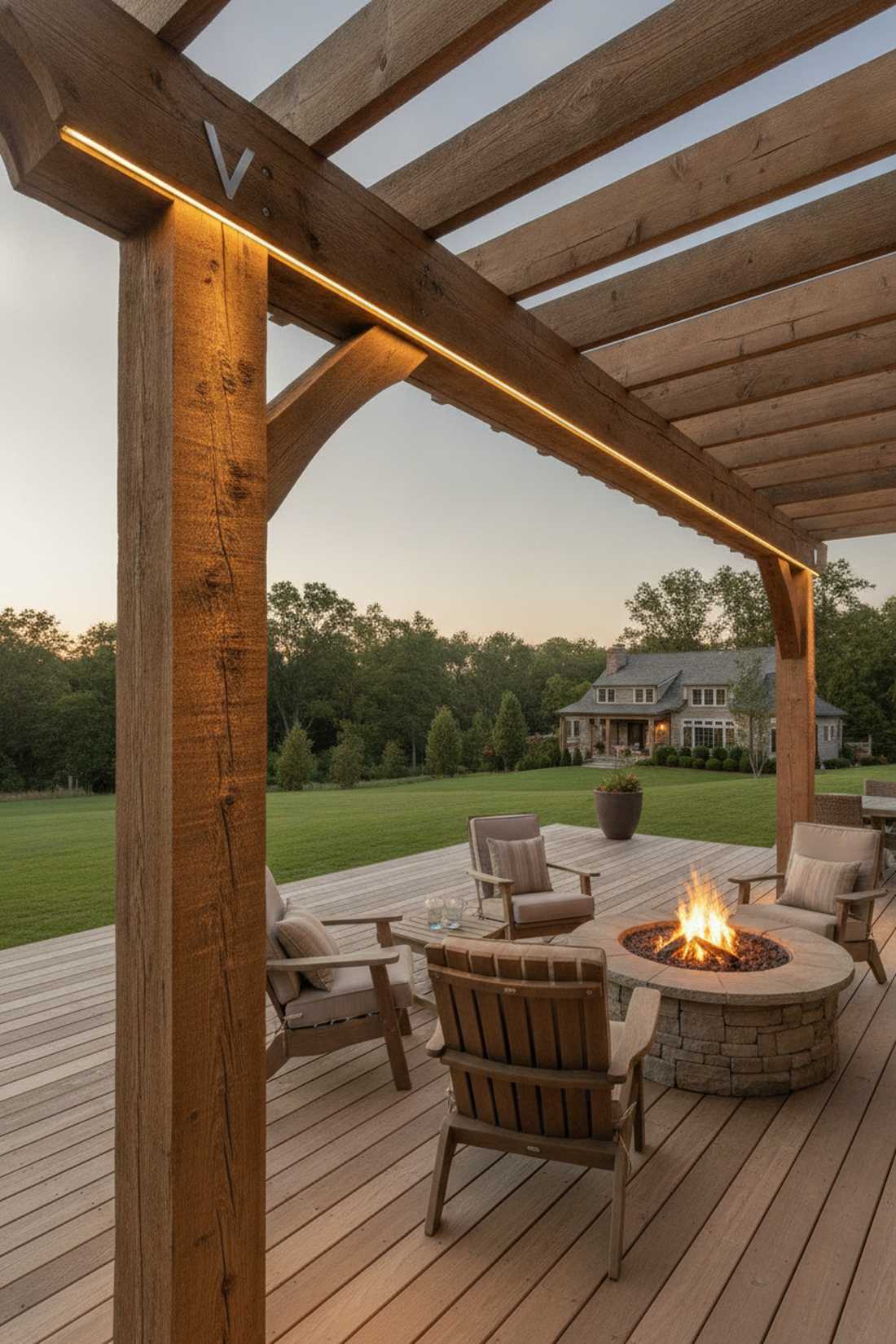beam side strip accent lighting