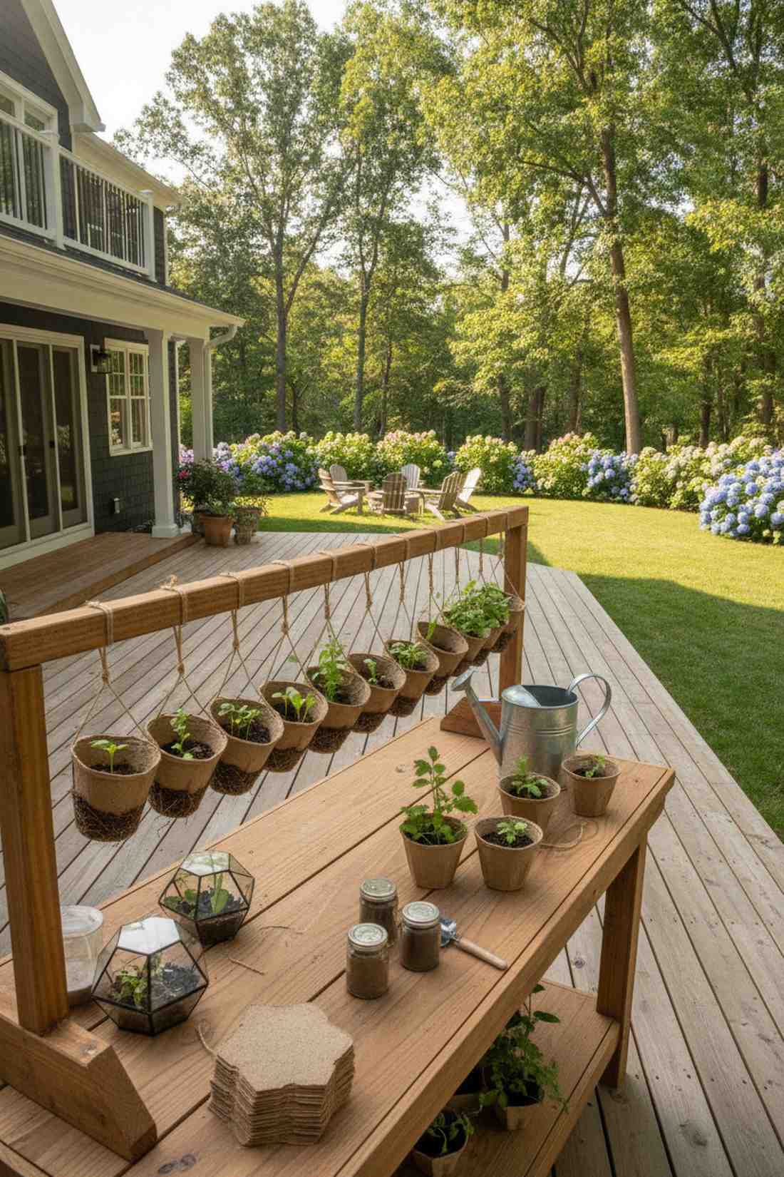 biodegradable paper pot chain system