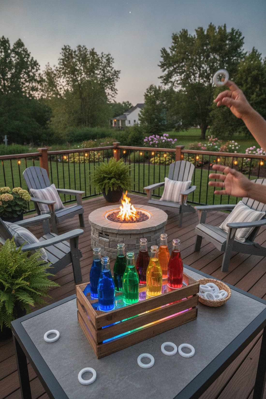 bottle ring toss