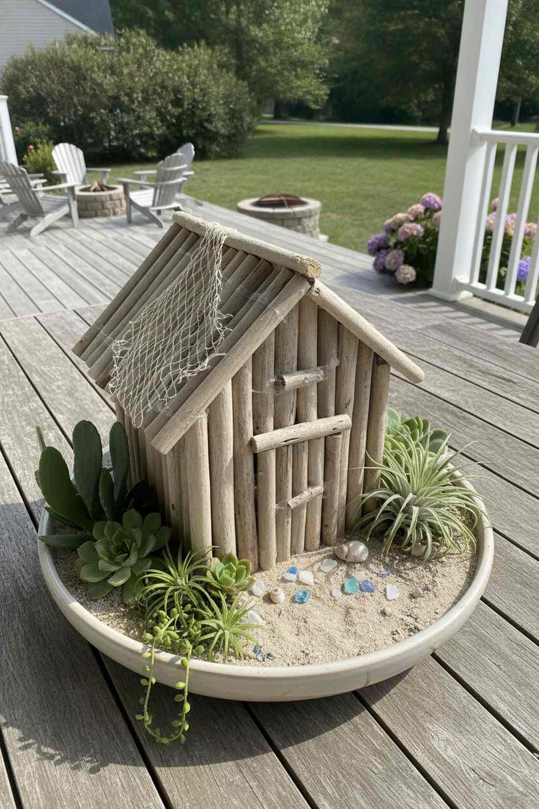 driftwood beach shack
