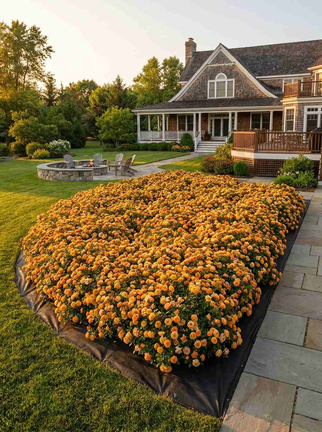 flower carpet amber