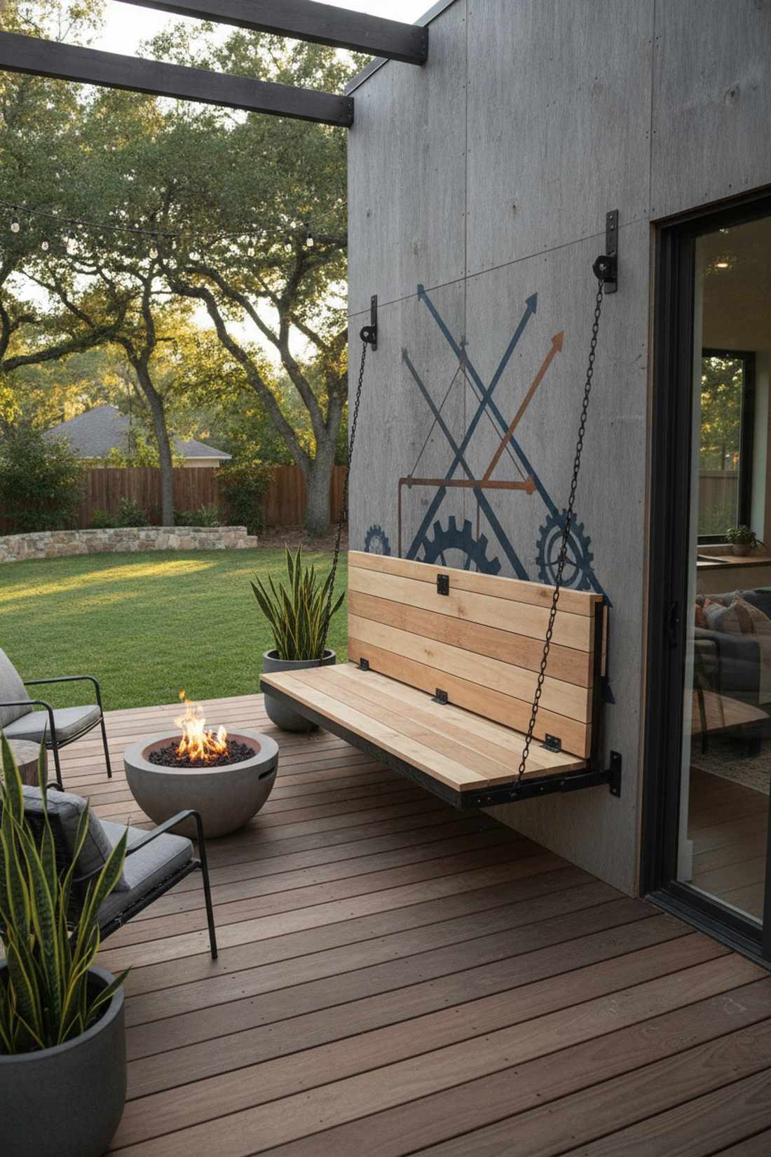 fold down murphy bench