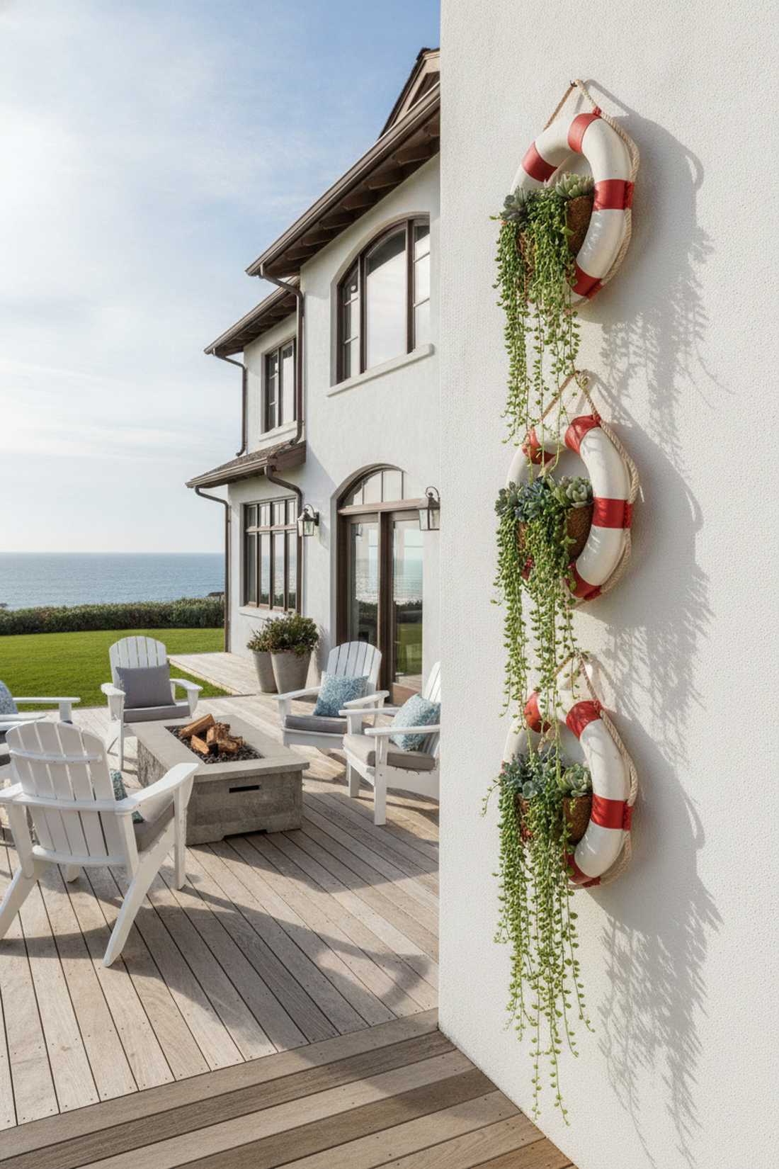 life ring planters