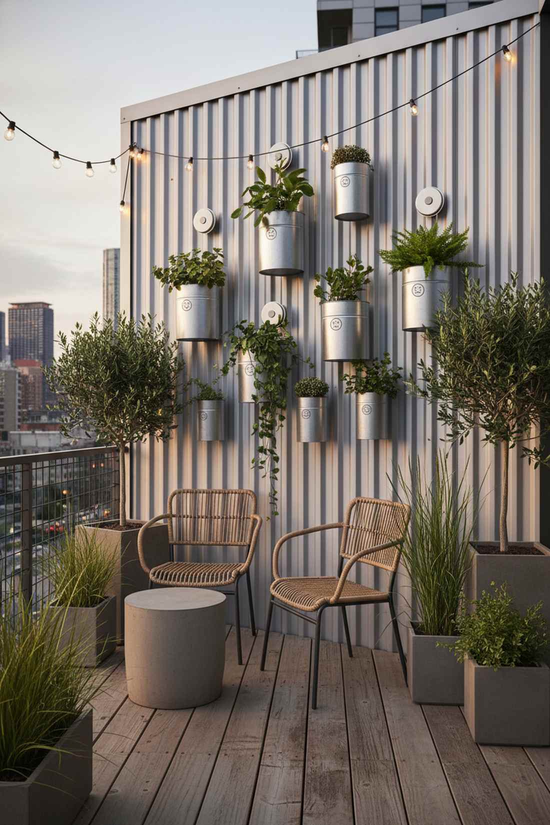 magnetic metal wall containers