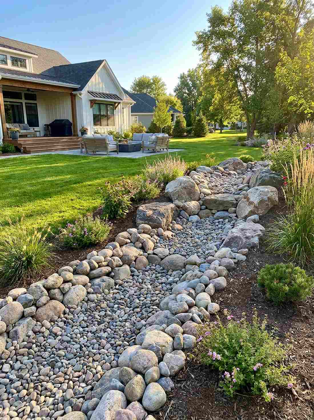 multi layered rock gradation