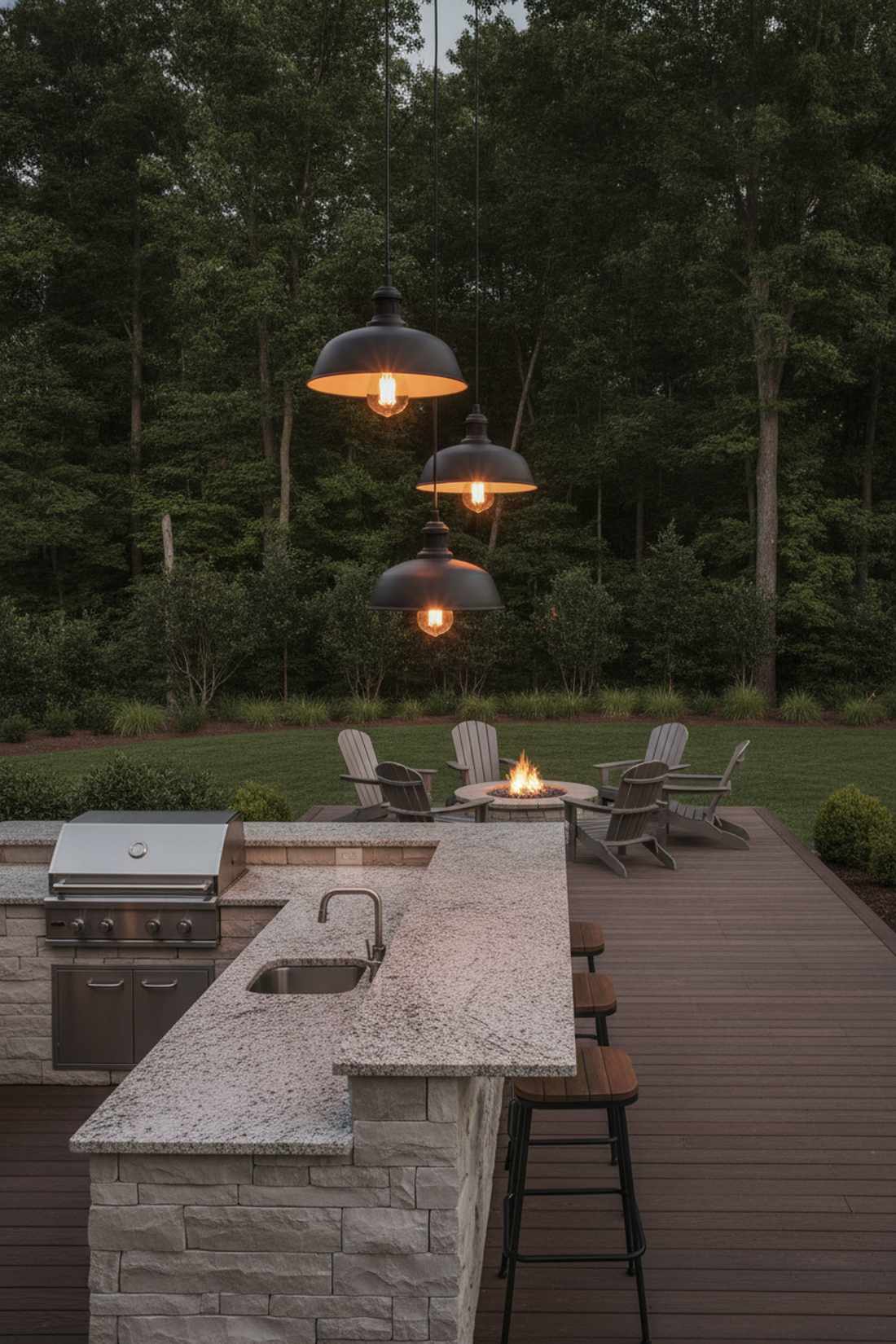 pendant light clusters