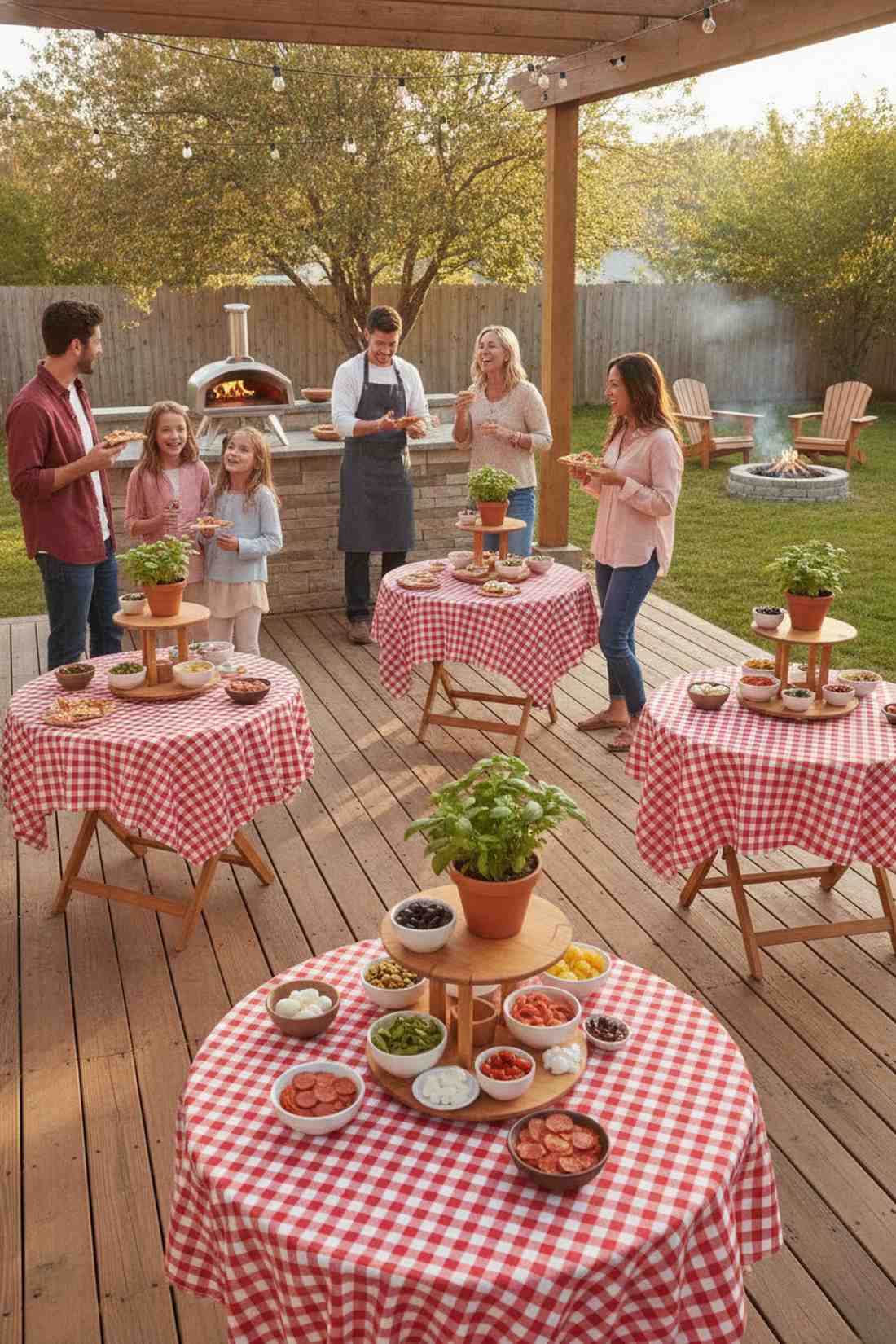 pizza garden party