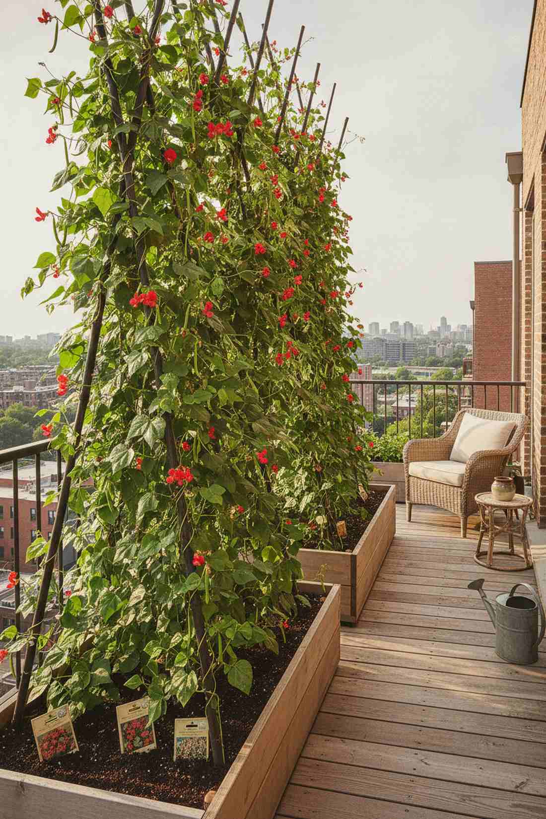 scarlet runner beans