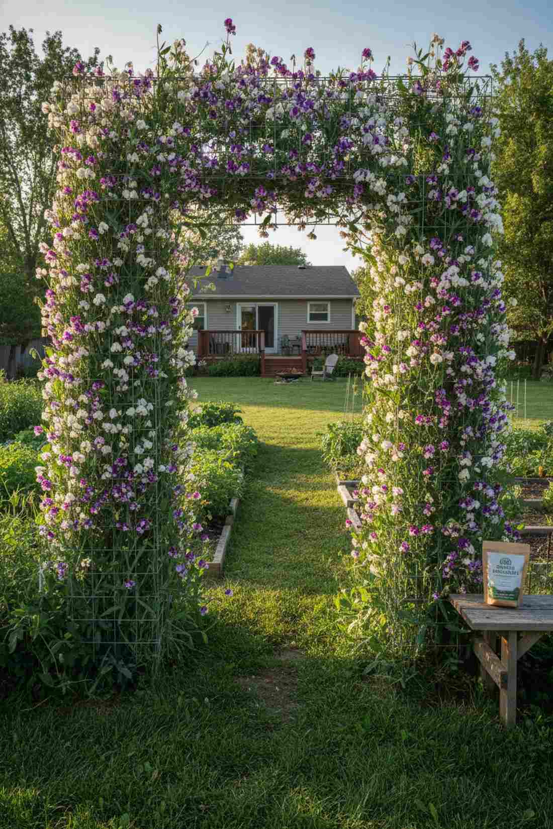 sweet pea purple