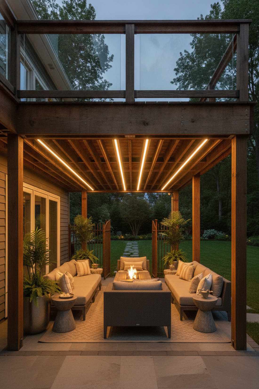 under deck soffit strips