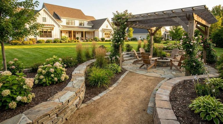 113 stone garden edging vertical