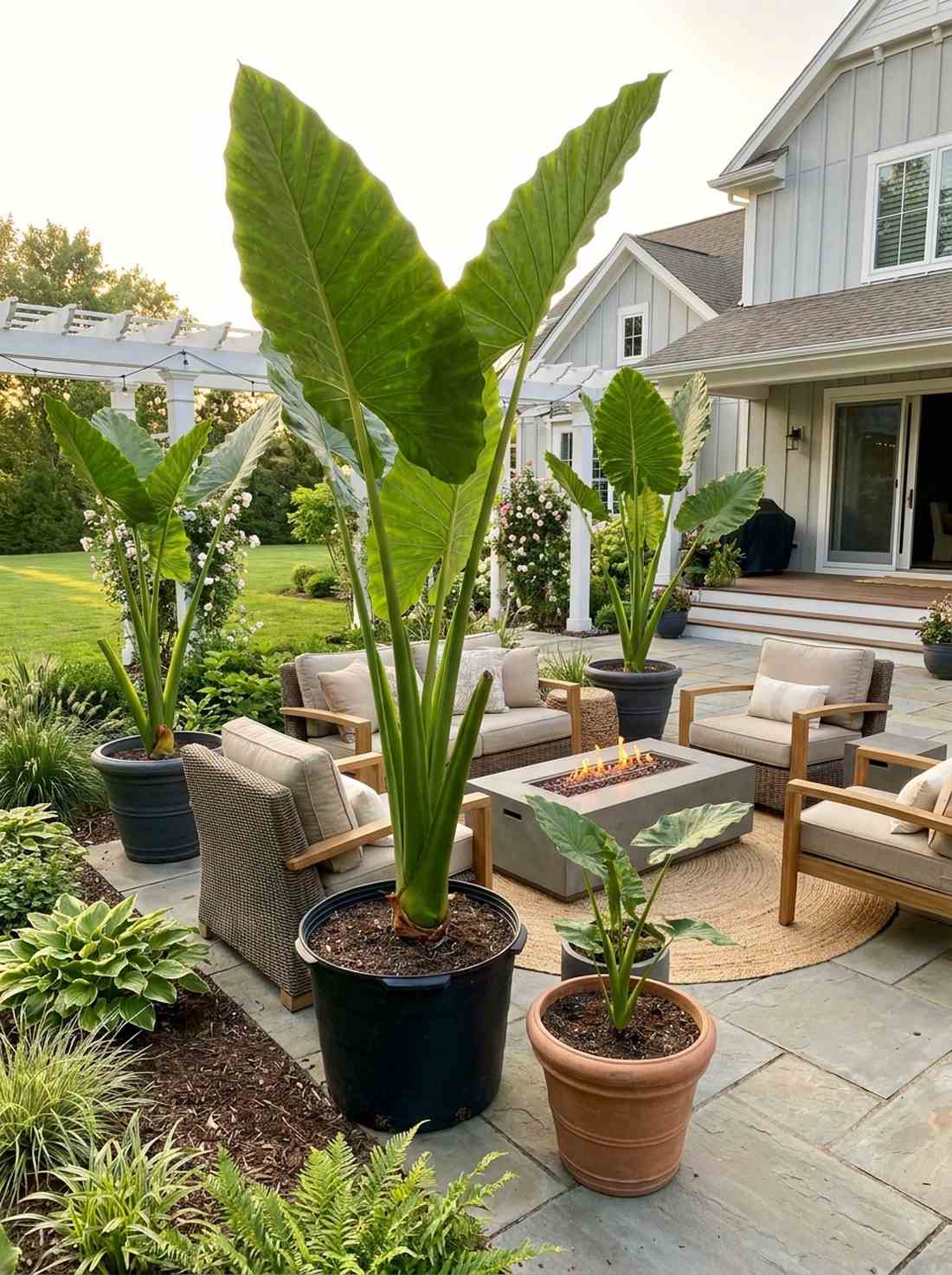 alocasia portadora upright elephant ear