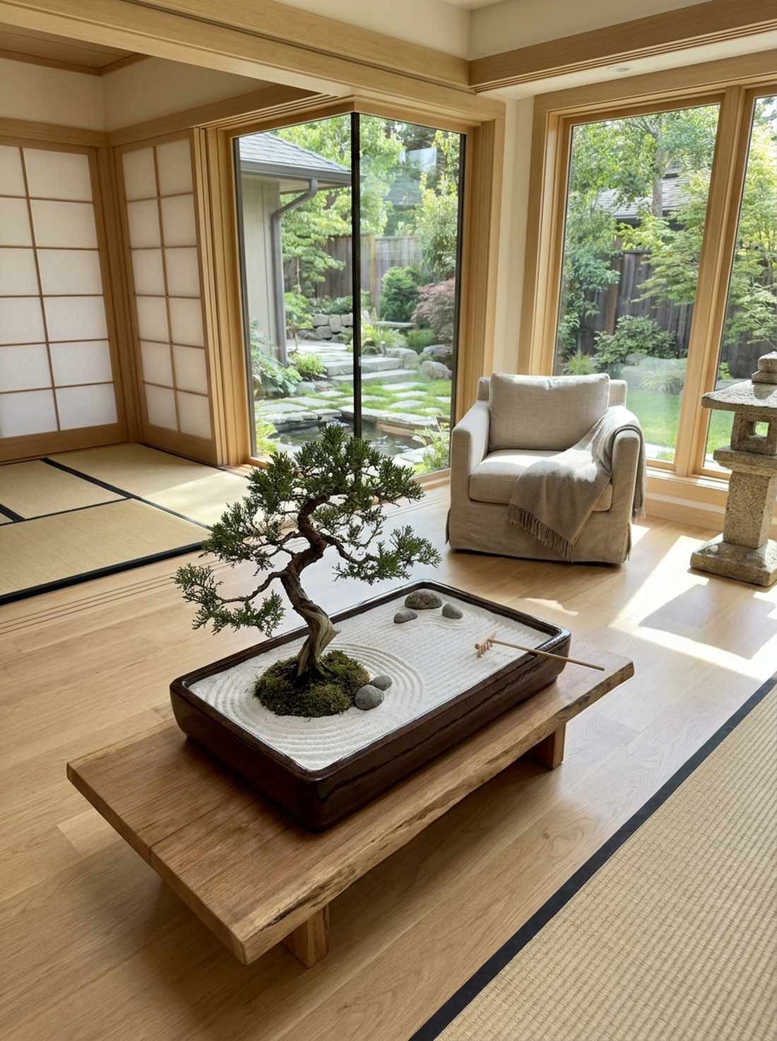 bonsai companion arrangement