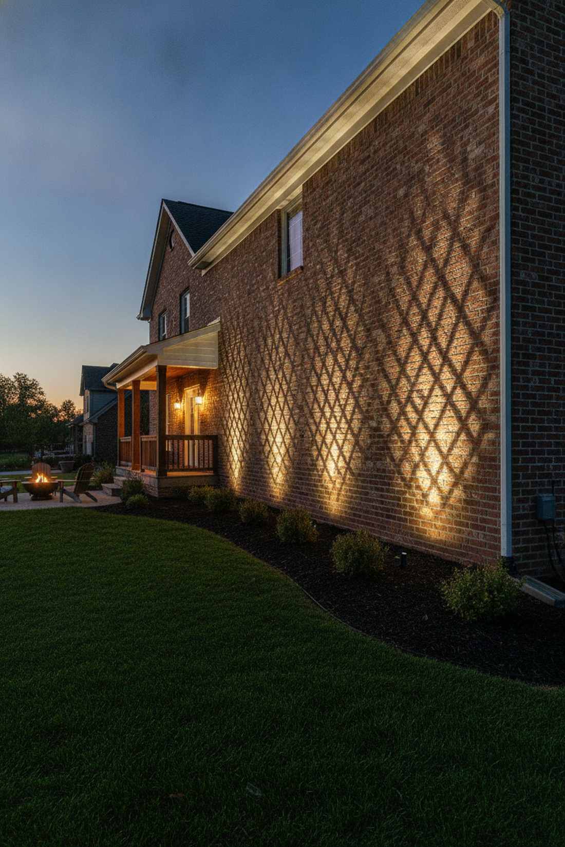 brick texture highlighting