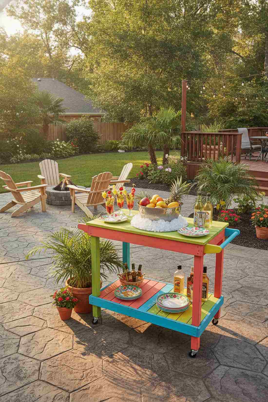 caribbean color splash bar