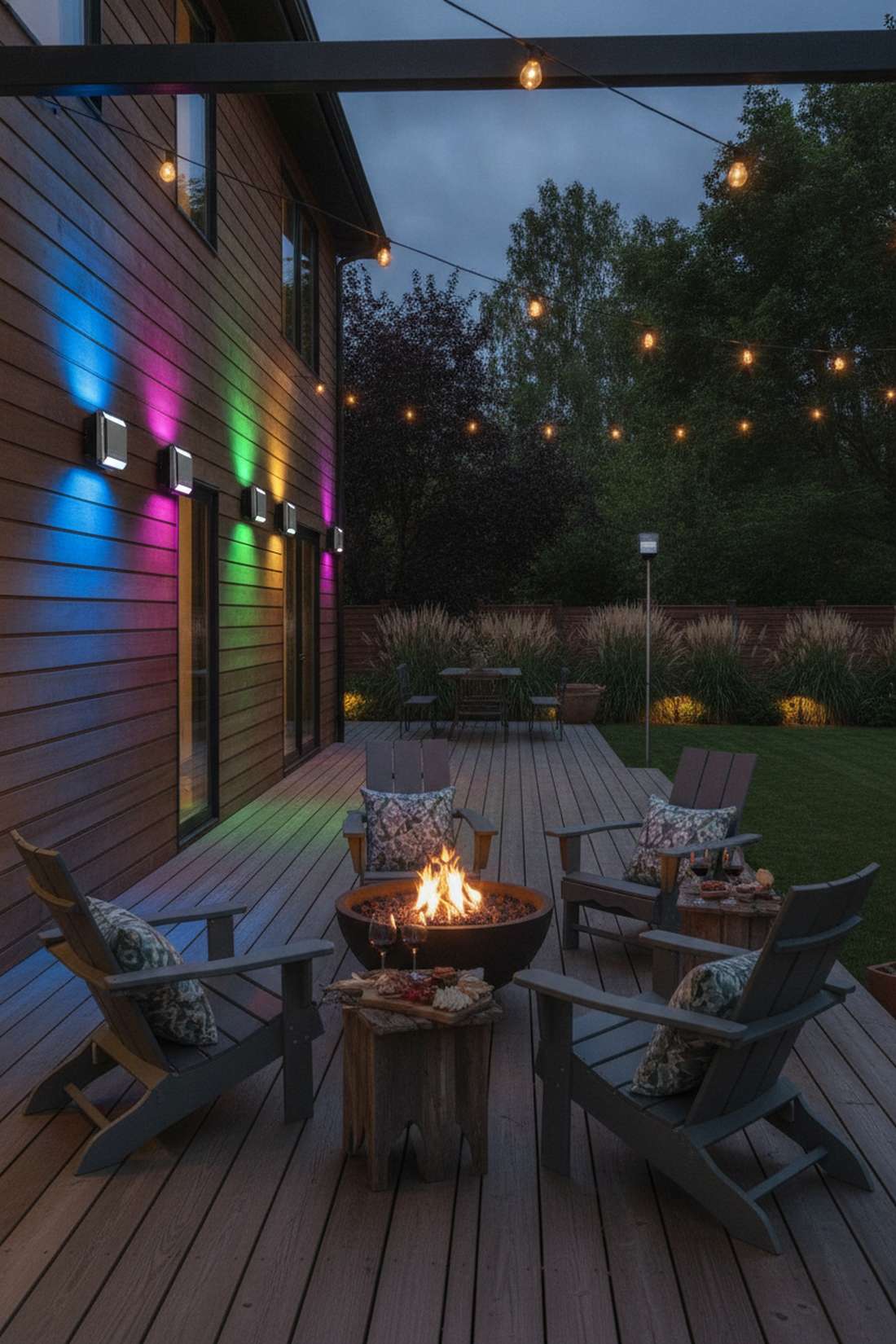 color changing smart wall light