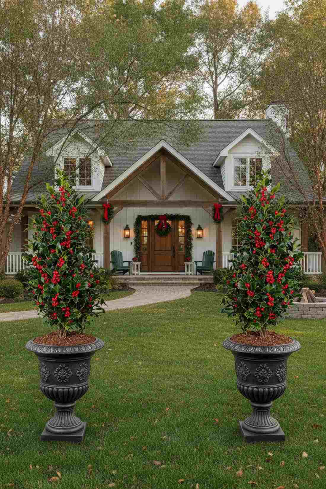 english holly classic red berries