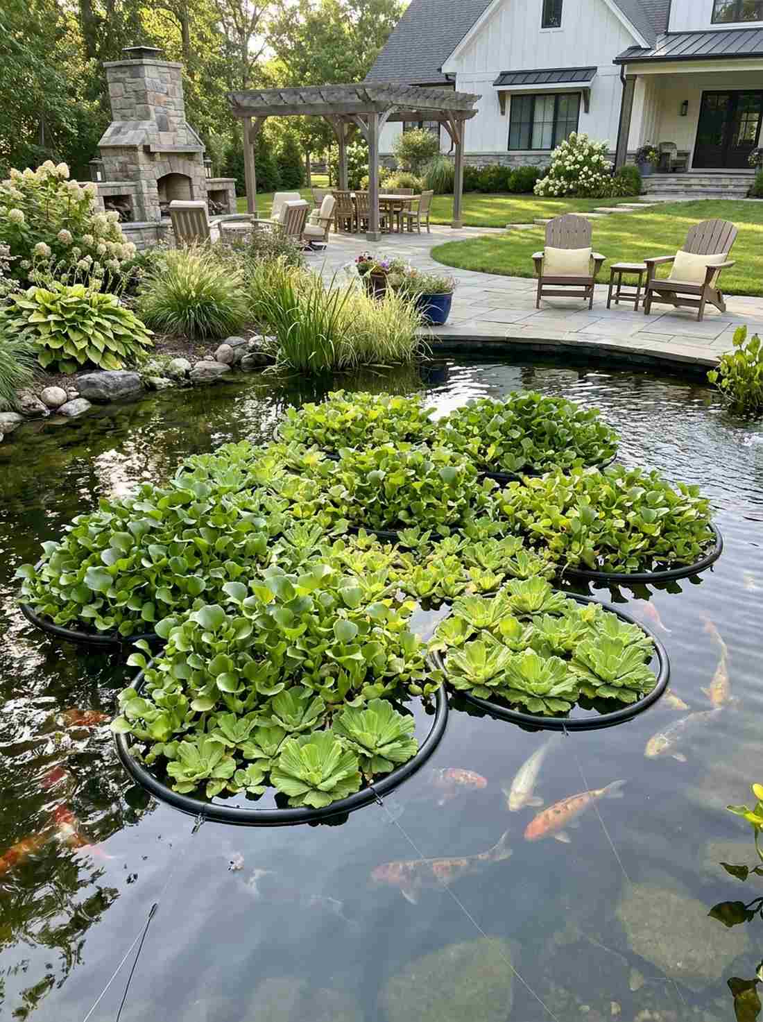 floating plant coverage zones